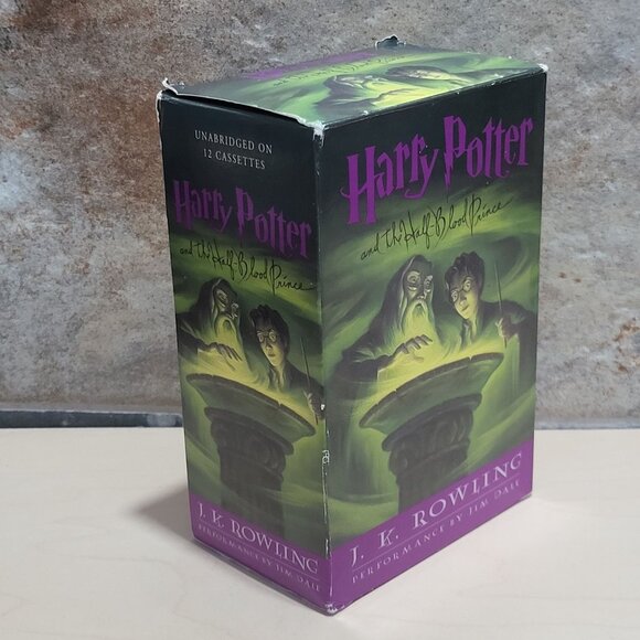 Harry Potter and the Half Blood Prince JK Rowling Unabridged on 12 Cassettes 200 - Picture 3 of 10